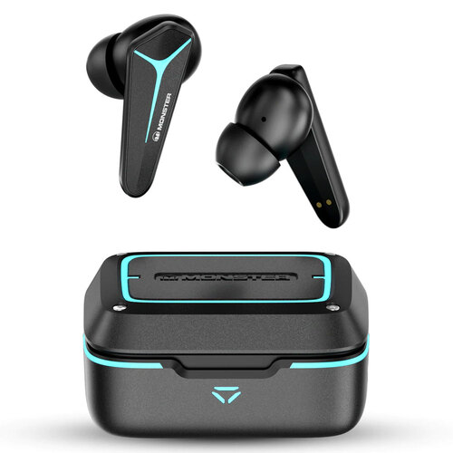 Monster Mission V1 TWS Wireless Bluetooth Earphones Black