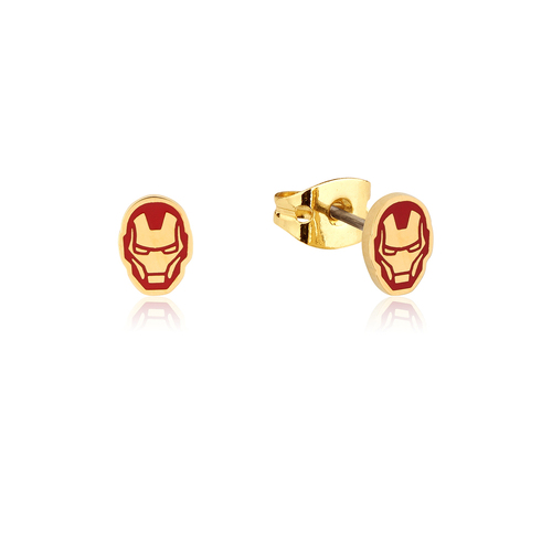 Couture Kingdom Ecc Marvel Iron Man 12mm Stud Earrings
