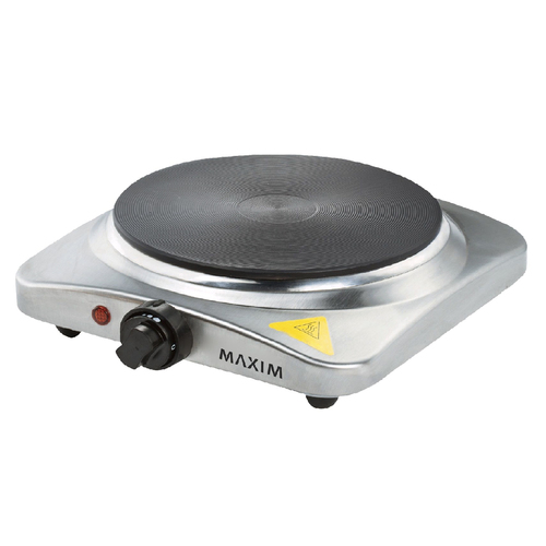 Maxim Kitchenpro 1500w Electric Single Cooking Hotplate