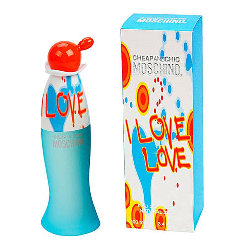 Moschino I Love Eau de Toilette EDT Spray Scent Fragrance For Women 100ml