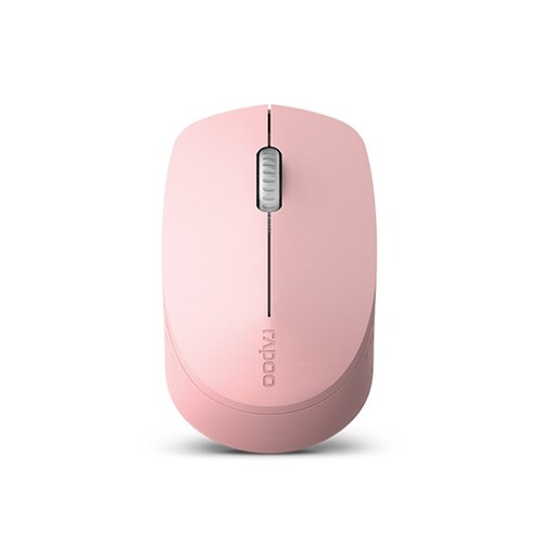 Rapoo M100 Wireless 2.4GHz/Bluetooth Optical Mouse - Pink