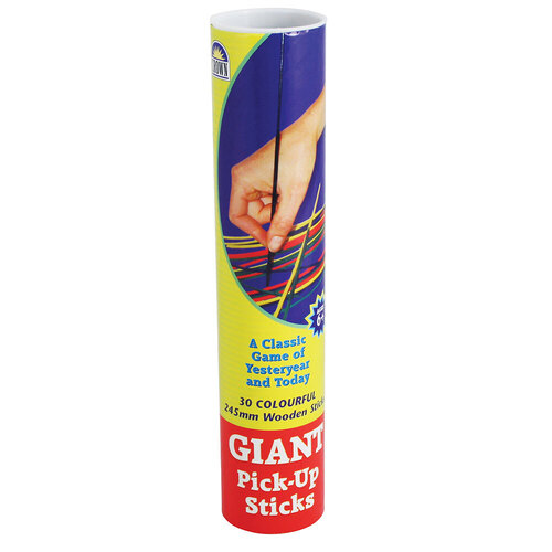 30pc Crown Giant Pickup Sticks 6+