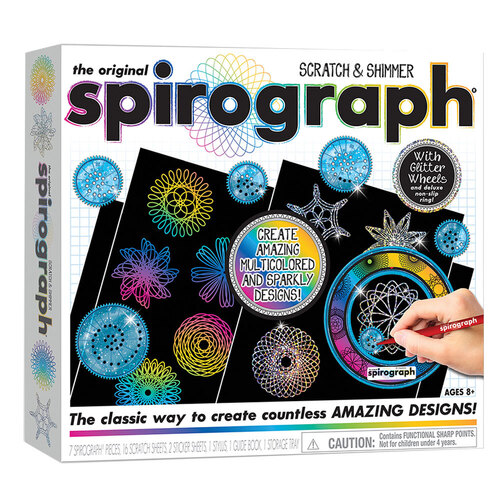 Spirograph Scratch & Shimmer