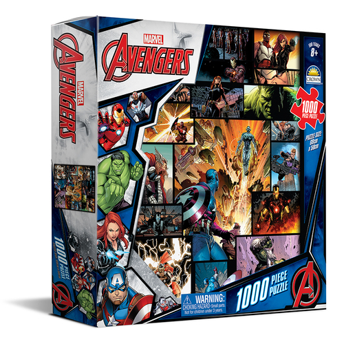 Marvel 69 x 50cm Avengers 1000pc Jigsaw Puzzle 8+