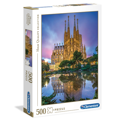 500pc Clementoni High Quality Collection Sagrada Familia Barcelona Puzzle