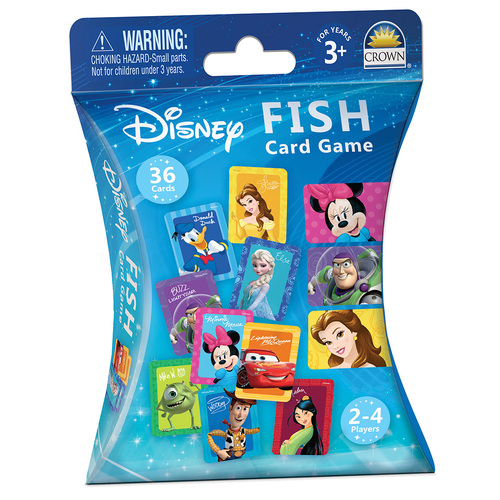 36pc Disney Pixar Fish Card Game 3+