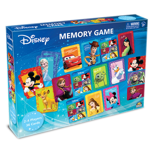 36pc Disney Pixar Memory Card Game 3+