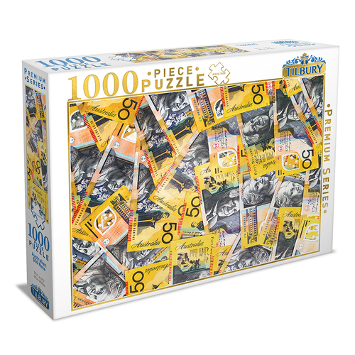 1000pc Tilbury Puzzle $50 Note
