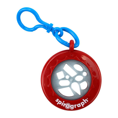 Spirograph Keychain 2 1/2 In Cyclex Clip Toy Kids/Children 3y+