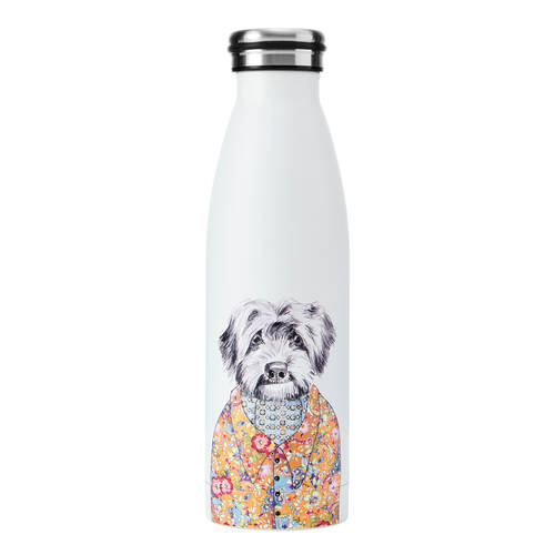 Mikasa x Tipperley Hill Cockapoo Themed Sleeved Insulated Water Bottle 500mL