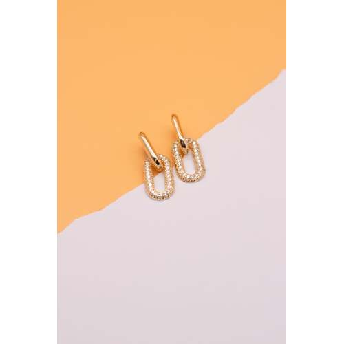 D'oro Faith Earrings 18k Gold Filled Fashion Jewellery