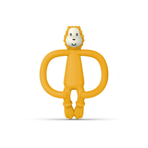 Matchstick Monkey Animal Anti Microbial Teether - Lion