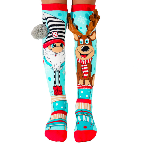 Madmia Christmas Kids & Adults Knee High Socks