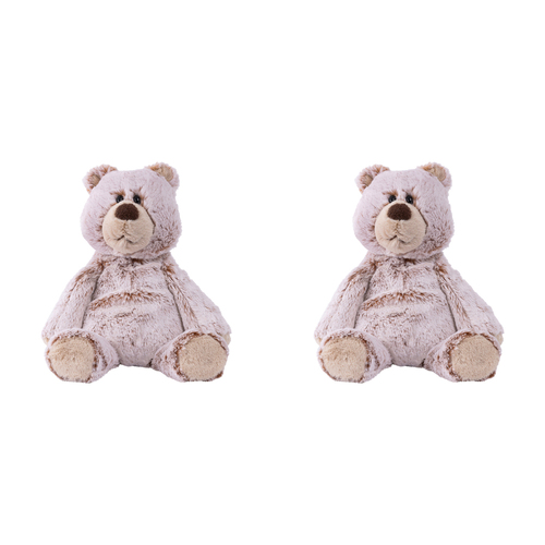 2PK Mary Meyer Marshmallow Animal Teddy 33cm Soft Plush Toy Kids 0+ Pink