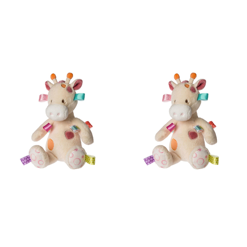 2PK Mary Meyer Taggies Tilly Giraffe 30cm Soft Plush Toy Kids 0+