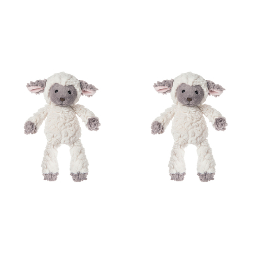 2PK Mary Meyer Nursery Lamb 28cm Soft Plush Toy Kids 0+ White