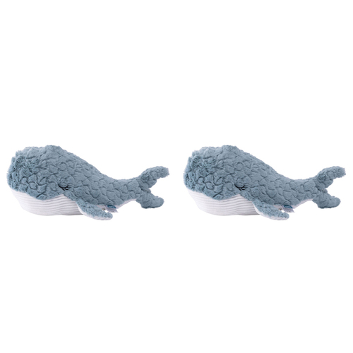 2PK Mary Meyer Putty Animal Whale 36cm Soft Plush Toy Kids 0+