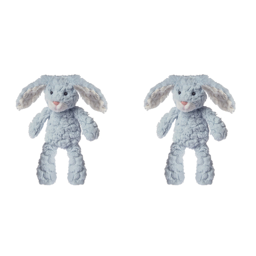 2PK Mary Meyer Nursery Bunny 28cm Soft Plush Toy Kids 0+ Seafoam