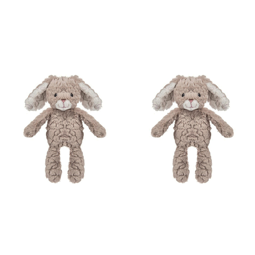 2PK Mary Meyer Nursery Bunny 28cm Soft Plush Toy Kids 0+ Tan