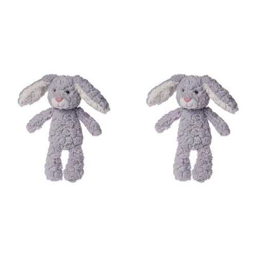 2PK Mary Meyer Nursery Bunny 28cm Soft Plush Toy Kids 0+ Shadow