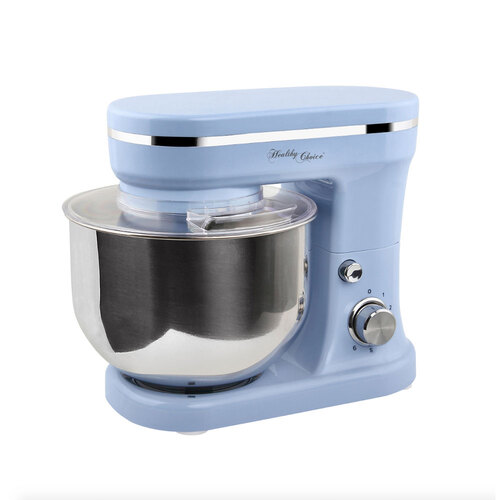 Healthy Choice Mix Master 1200W 5L Stand Mixer Blue
