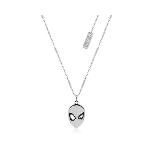 Couture Kingdom Sterling Silver Marvel Spiderman Necklace - Silver