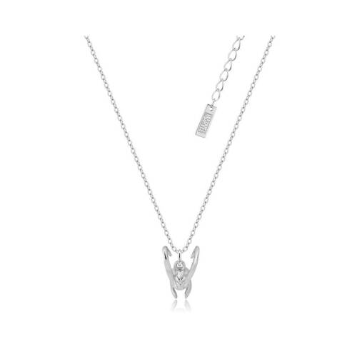 Couture Kingdom Sterling Silver Marvel Loki Necklace - Silver