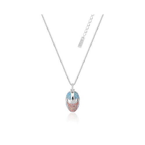 Couture Kingdom Marvel Thanos Crystal Necklace - Silver