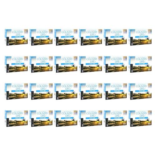 24PK Country Life Cleansing & Moisturising Fresh Linen Bar Soap w/Goat Milk 100g