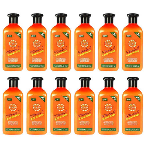 12PK XHC Nourishing Vitamin C Conditioner For All Hair Types 400ml Vegan