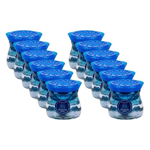 12PK Air Fusion Crystal Scented Beads Coastal Beach 397g Fragrance