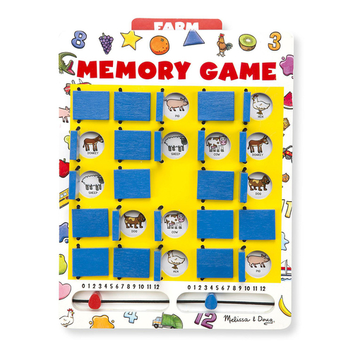 Melissa & Doug Flip to Win Memory Game Kids/Childrens Toy 5y+