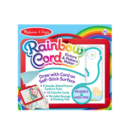 Melissa & Doug Rainbow Cord & Picture Pattern Maker Kids/Childrens Toy 4y+