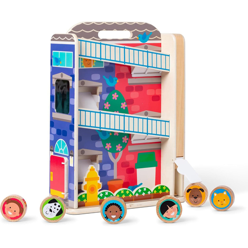 Melissa & Doug Go Tots Townhouse Tumble Kids/Childrens Toy 1y+