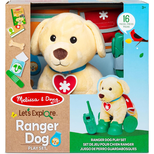 Melissa & Doug Let's Explore Rescue Dog Kids/Childrens Toy 3y+