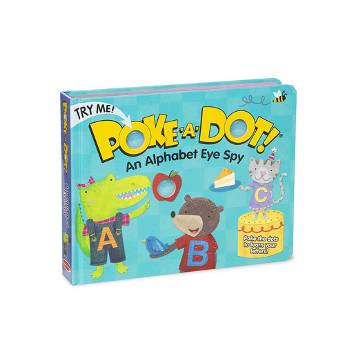 Melissa & Doug Poke-A-Dot An Alpha Eye Spy Book Kids/Childrens Toy 3+