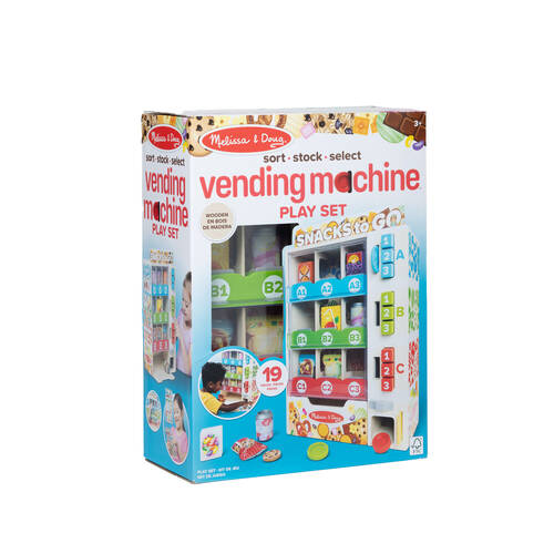 Melissa & Doug Vending Machine Kids Pretend Kitchen Play Set 3y+