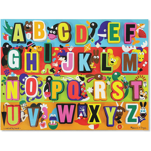 26pc Melissa & Doug Jumbo ABC Chunky Puzzle Kids/Childrens Toy 3y+