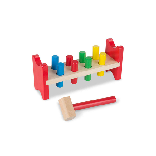 Melissa & Doug Pound-A-Peg Kids/Childrens Toy 2+