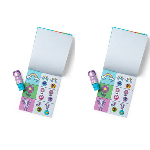 2PK Melissa & Doug Sticker WOW! Activity Set - Purple Unicorn Kids Toy 3y+