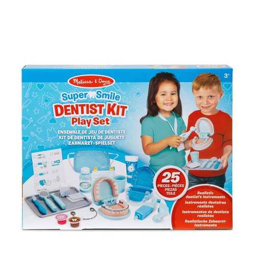 Melissa & Doug Super Smile Dentist Play Set Kids/Childrens Toy 3+