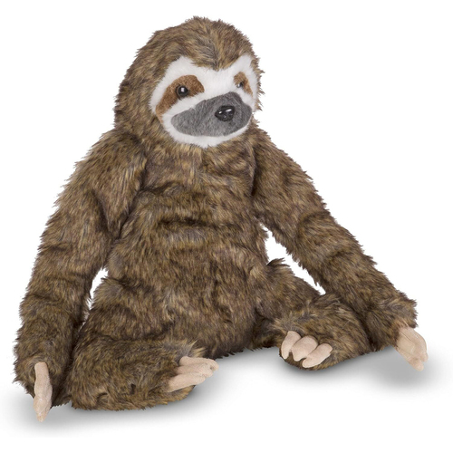 Melissa & Doug Large Plush Sloth Kids/Childrens Toy 3y+