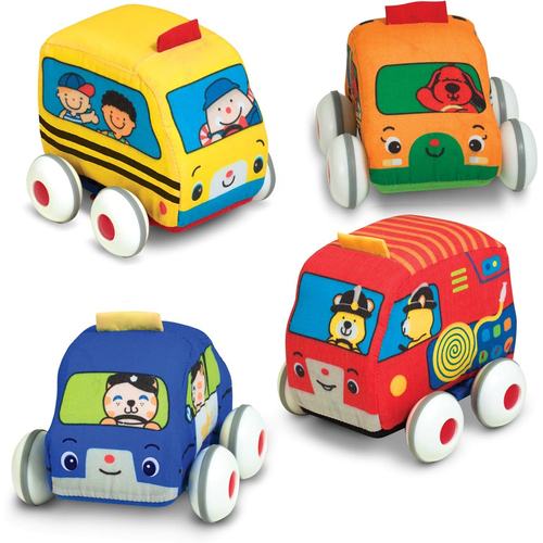 Melissa & Doug Pull-Back Vehicles Kids/Childrens Toy 9m+