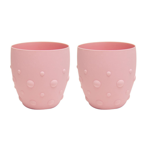 2PK Marcus & Marcus Baby/Toddler Training Cup Pokey Pink 24m+