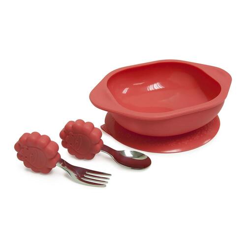 3pc Marcus & Marcus Toddler Meal Time Set Marcus Lion Cub 18m+