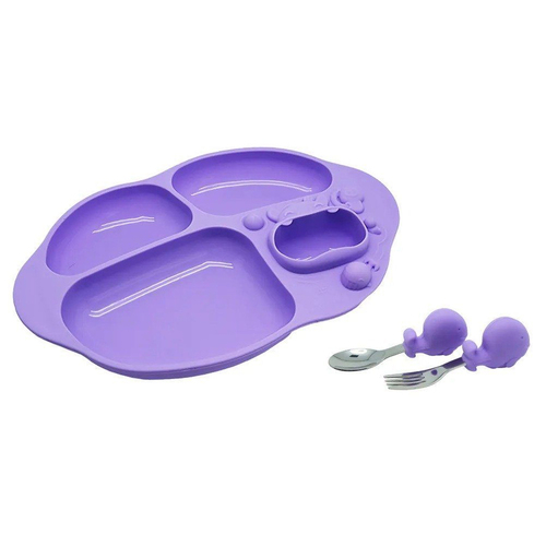 Marcus & Marcus Toddler Yummy Dining Set Kids 18m+ Lilac