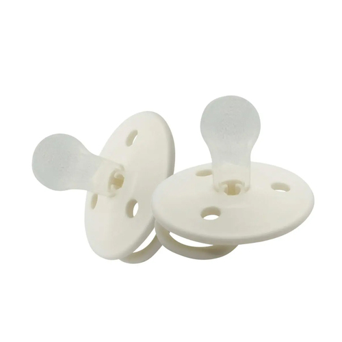 2PK Mininor Baby/Infant Dummy Silicone Pacifier Snowberry 0m+