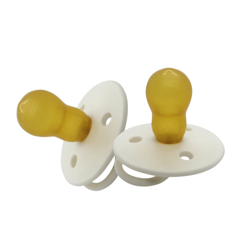 2PK Mininor Baby/Infant Dummy Latex Pacifier Snowberry 0m+