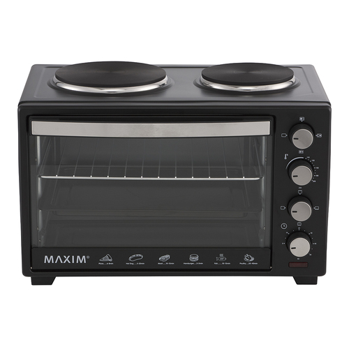 Maxim KitchenPro 30L Oven w/ Hot Plates