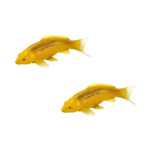 2PK Mojo Koi Carp Kin Matsuba Koi 2025 Figurine Toy - Gold